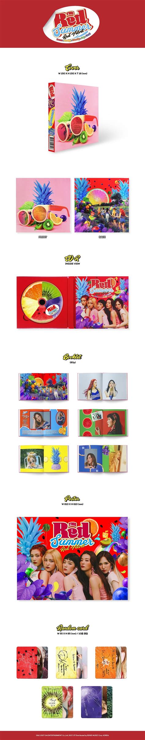 RED VELVET THE RED SUMMER MINI ALBUM - Kpop USA