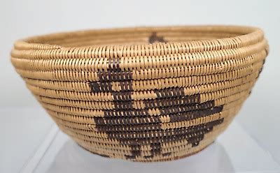 Chemehuevi Panamint Figural Basket Golden Eagle + California Native American | eBay