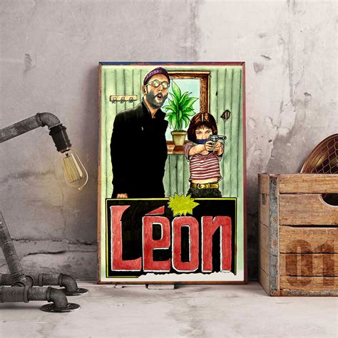 Leon Poster, Leon The Professional Poster, Leon The Professi - Inspire Uplift