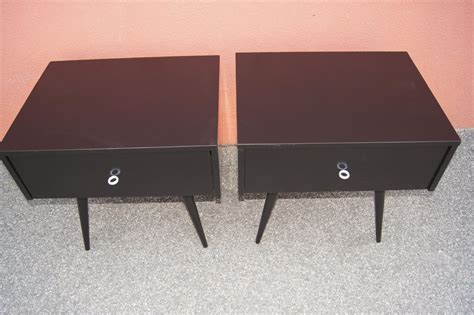 Pair of Ebonized Planner Group Side Tables - Machine Age - New England's Largest Selection of ...