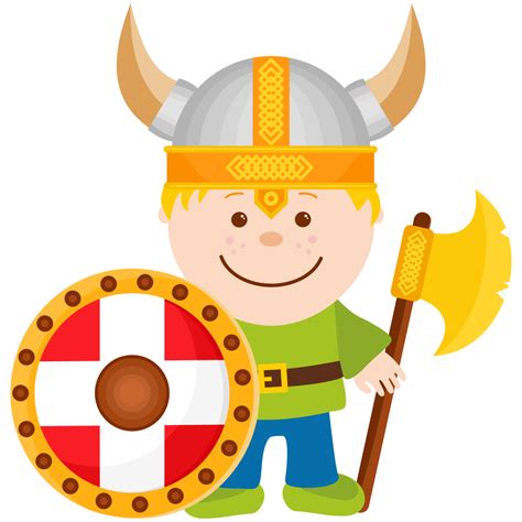 Little Viking PNG | Free clip art, Vikings, Illustration