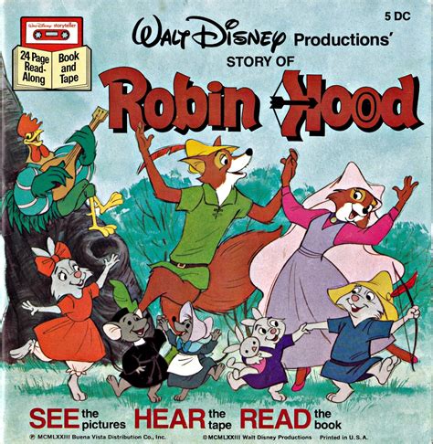 Vintage Books for the Very Young: Disney's Robin Hood