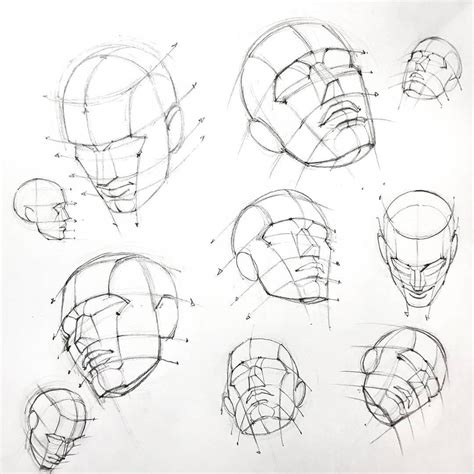 face anatomy drawing tutorial - Thaddeus Reagan