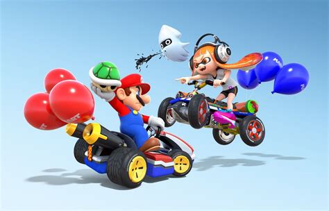 AFFUTEZ VOS CARAPACES MARIO KART 8 DELUXE DEBARQUE A FOND LES BALLONS ...