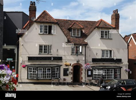 The spotted dog public house pub, Dorking, Surrey, England, UK Stock Photo - Alamy