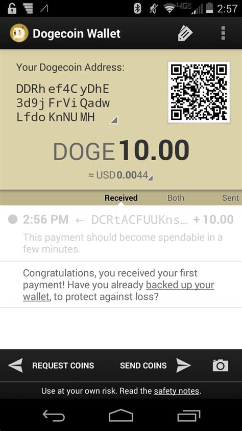 Wow. Dogecoin Wallet now available on Google Play. Much coin.