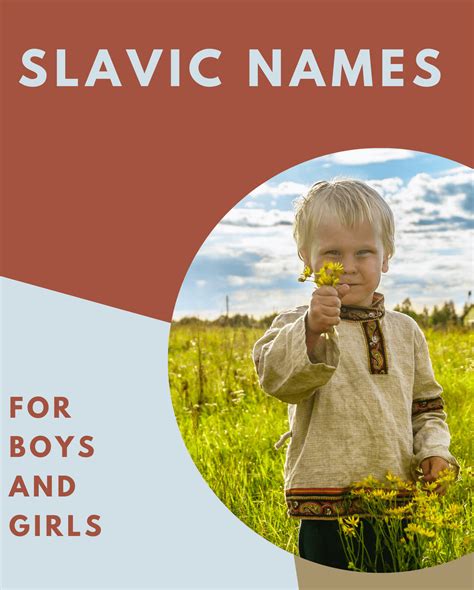 137 Slavic Names And Meanings - From Common to Unique and Stunning (Male + Female)