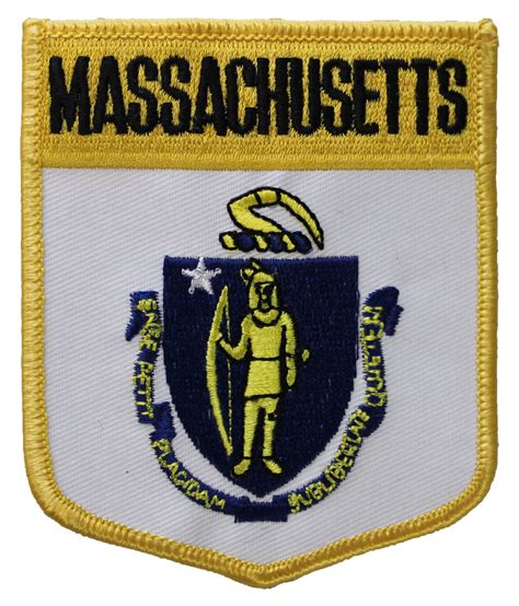 Buy Massachusetts Shield Patch | Flagline