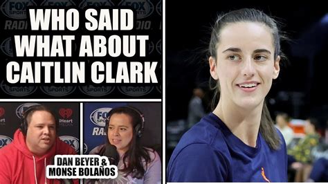 Who Said What About Caitlin Clark? | DAN BEYER & MONSE BOLAÑOS - YouTube