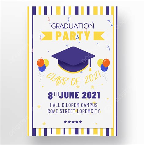 Free Psd Graduation Invitation Templates | Onvacationswall.com