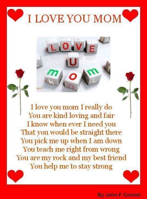 I Love You Mom Poem Pictures, Photos, and Images for Facebook, Tumblr ...