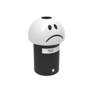 Emoji Litter & Recycling Bins | 60-70 Litres | Leafield Environmental Ltd