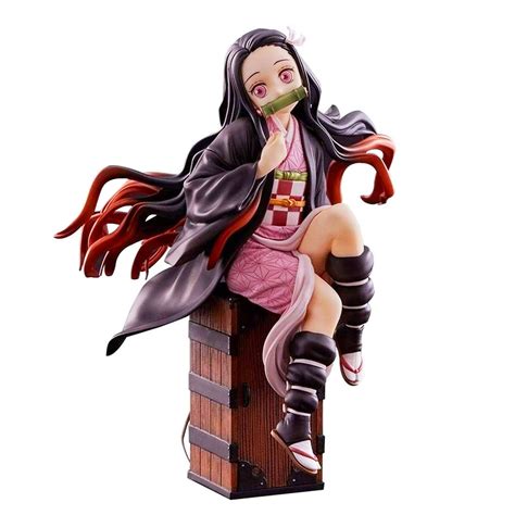 Buy Anime Demon Slayer Figures Statue, Nezuko Figure Demon Slayer Anime Cartoon Game Character ...