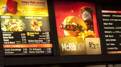 McDonald’s New Digital Menu Boards Suggest Meals According to the ...