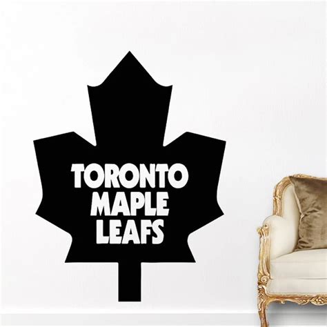 Canada Toronto Maple Leaf Wall Decal Fashion Home Decor For Kids Room Living Room Art Mural Deor ...