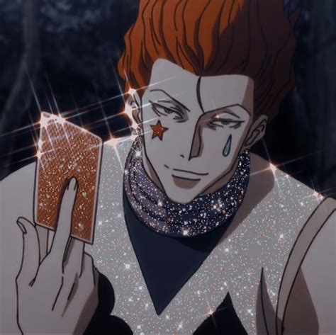 𝗛𝗶𝘀𝗼𝗸𝗮 𝗠𝗼𝗿𝗿𝗼𝘄 | Hunter anime, Hisoka, Anime glitter pfp