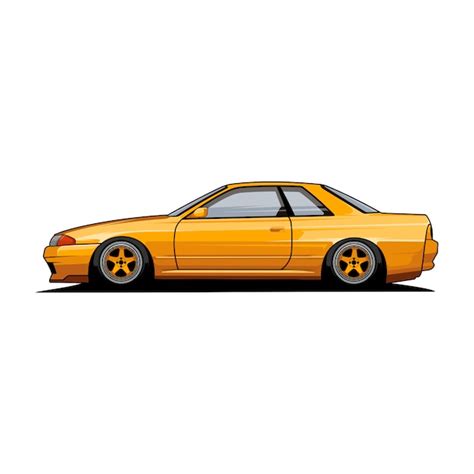 Car vector side view Vector | Premium Download