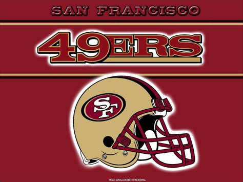 Download The Iconic 'SF' logo of the San Francisco 49ers Wallpaper | Wallpapers.com