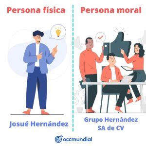 Persona física y moral: ¿cuáles son las diferencias?