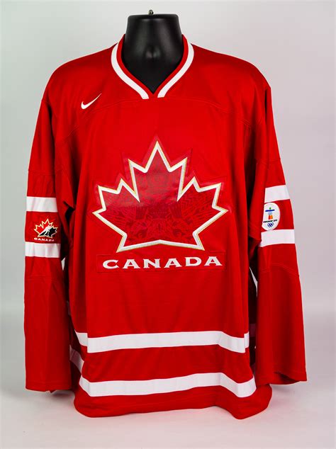 Lot Detail - 2010 Team Canada Vancouver Olympics Retail Hockey Jersey