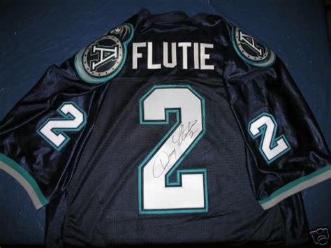 AUTOGRAPHED DOUG FLUTIE ARGONAUTS ARGOS CFL JERSEY XXL | #39017426