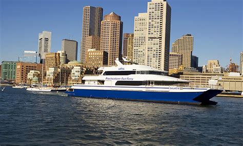 Fast Ferry Ticket - Boston Harbor Cruises | Groupon