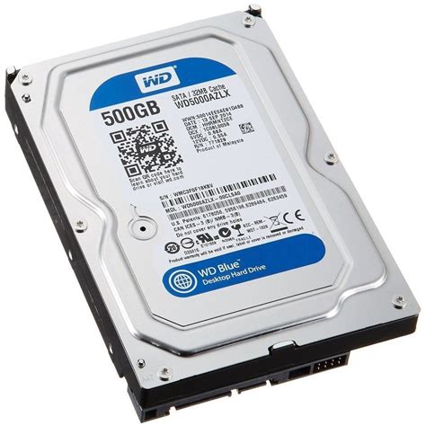 WD HDD Computer Hard Disk, For Desktop, Memory Size: 500 GB, | ID ...