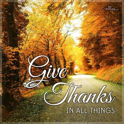 Give Thanks in All Things - Christian Inspirational Images