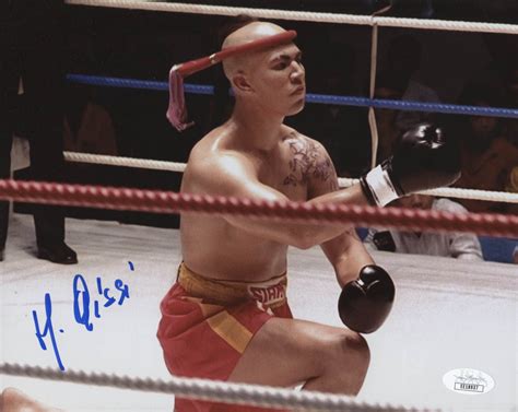 Michel Qissi Signed "Kickboxer" 8x10 Photo (JSA COA) | Pristine Auction
