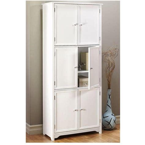 Home Decorators Collection Oxford White Storage Cabinet-6491100410 ...