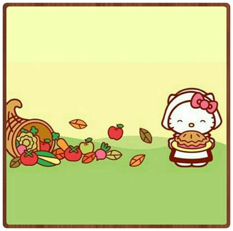 Happy Thanksgiving from Hello Kitty! ♥ pilgrimsthanksgiving # ...