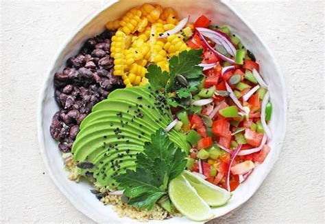 Poke Bowl, Healthy Rainbow Vegie Bowl, Healthy Mexican Bowl: 13 healthy ...