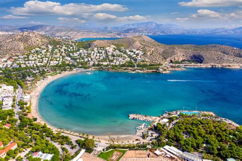 Lounge on Vouliagmeni Beach in Athens