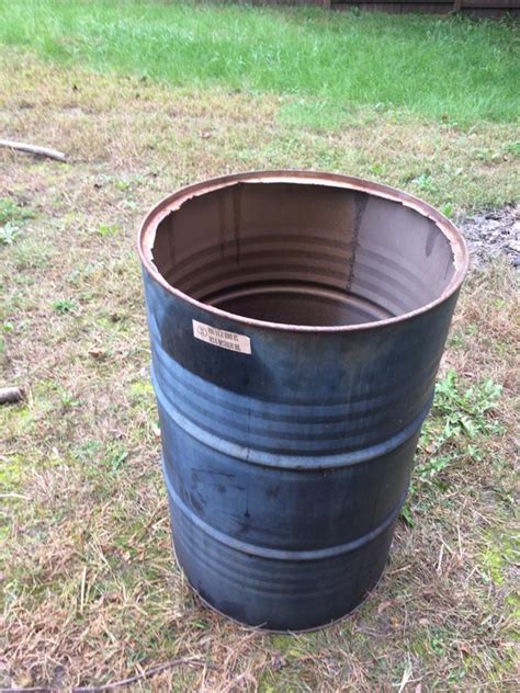 Burn Barrel Fire Pit 55 Gal Gallon Drum for sale in North Haven, CT - 5miles: Buy and Sell