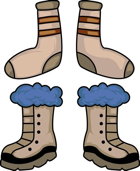 Winter Boots Clipart