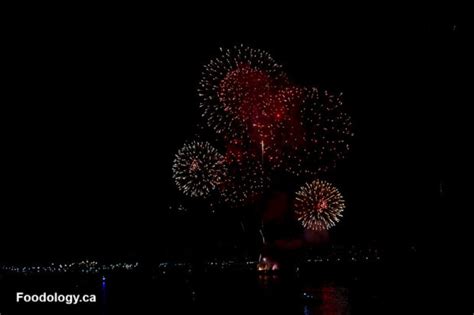 Canada Day Fireworks at Canada Place - Foodology