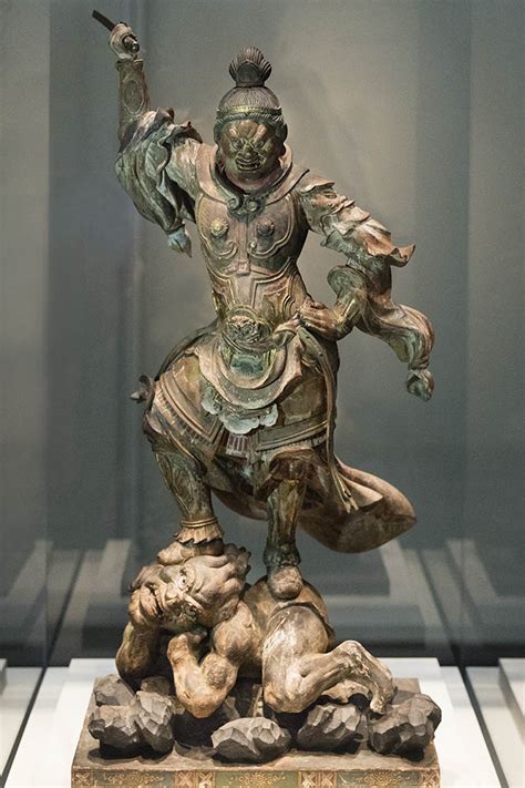 In ancient Japan during ominous times, these fierce Buddhist sculptures kept demons at bay ...