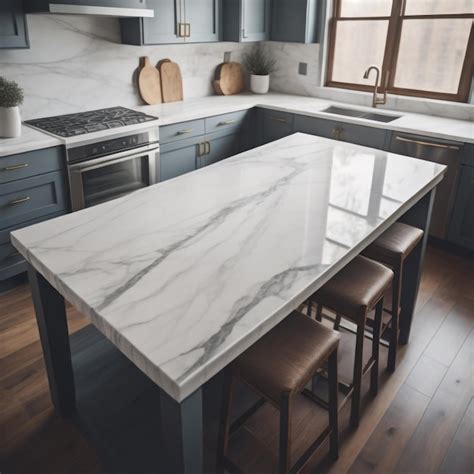 Premium Photo | Marble countertop