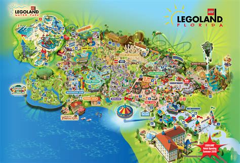 Theme park website - Theme park maps