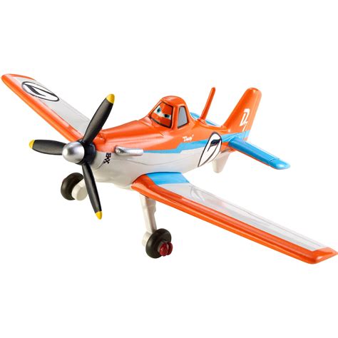 Disney Planes Racing Dusty Crophopper Die-Cast Plane - Walmart.com