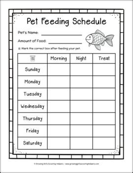 Feed a Pet - Girl Scout Brownies - "Pets" Activity Pack (Step 5)