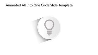 Animated All Into One Circle PowerPoint Template
