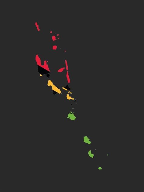 "Vanuatu Flag Map with regions" iPhone Case by Travel2NZ | Redbubble