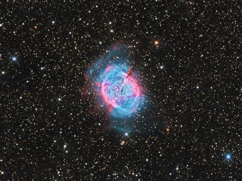 M27, The Dumbbell Nebula - Astrodoc: Astrophotography by Ron Brecher