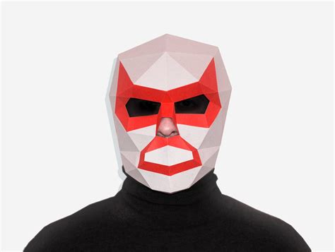 Luchador Mask DIY printable Lucha Libre Wrestling Mask