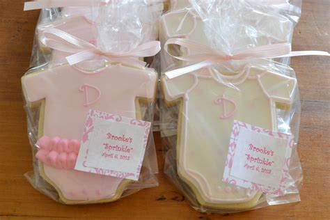 jackandy cookies: Baby Shower Cookie Favors