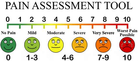 Pain Scale Chart: 1 to 10 Levels | Pain assessment, Pain scale, Pain ...