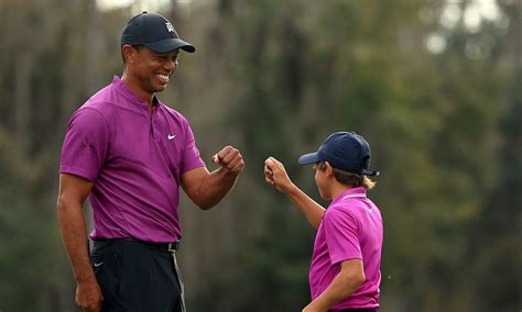 Tiger Woods Son Golf Tournament / Tiger Son Charlie All Smiles As Pnc ...