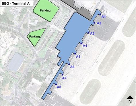 Belgrade Airport Map: Guide to BEG's Terminals