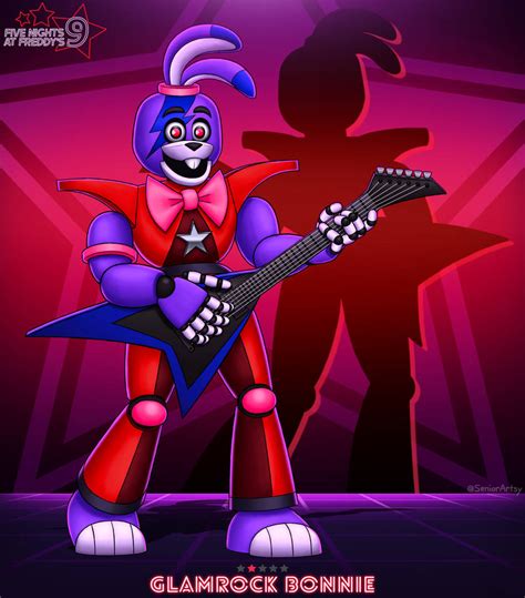 Glamrock Bonnie - FNaF 2020 by SeniorArtsy on DeviantArt